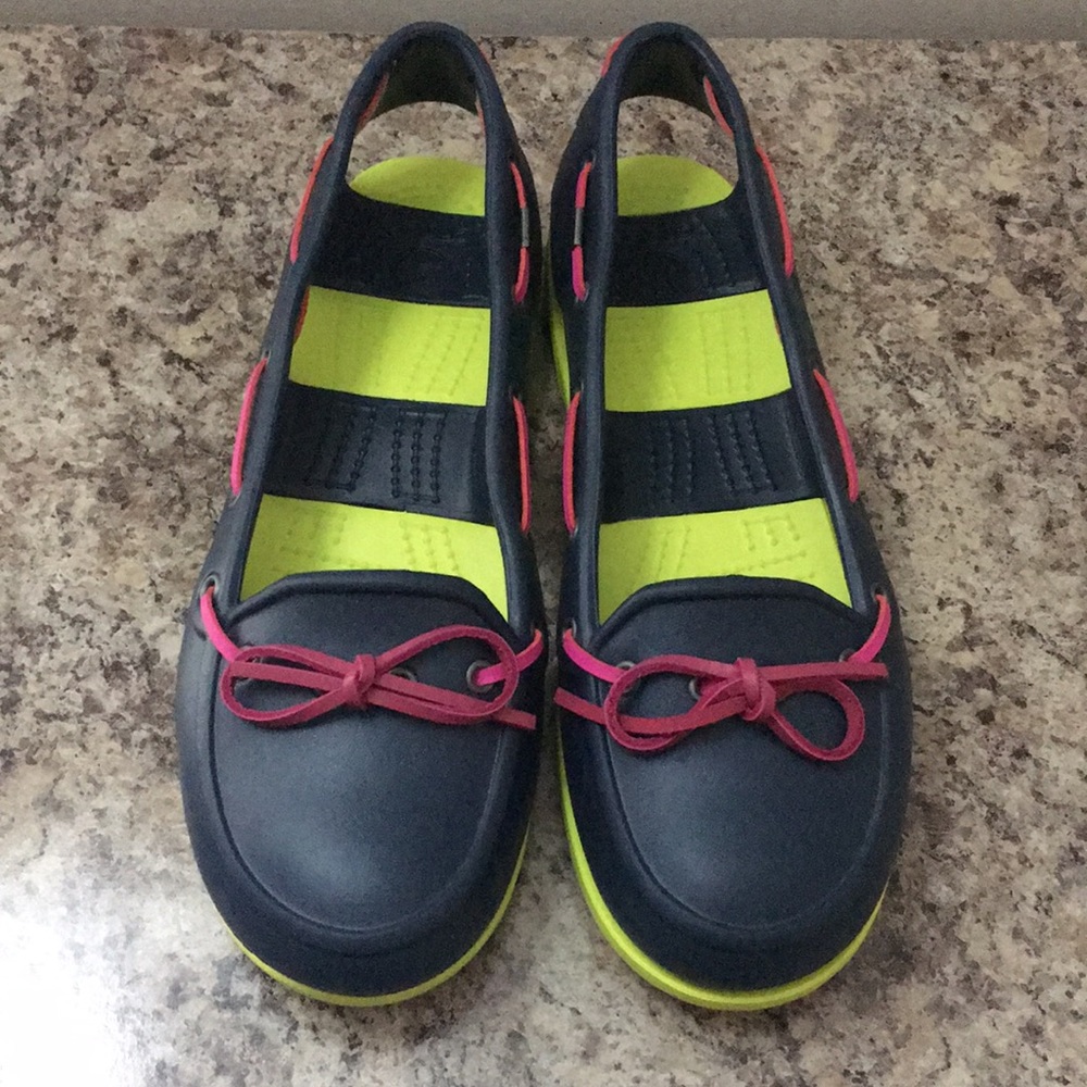 Crocs Navy Flats